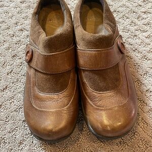 Fandom Brown Leather and Suede Shoes